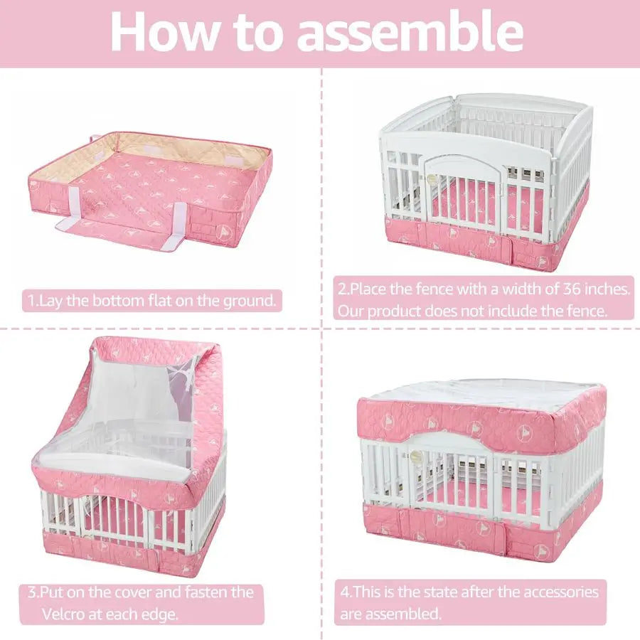 Playpen Bottom Pad and Cover