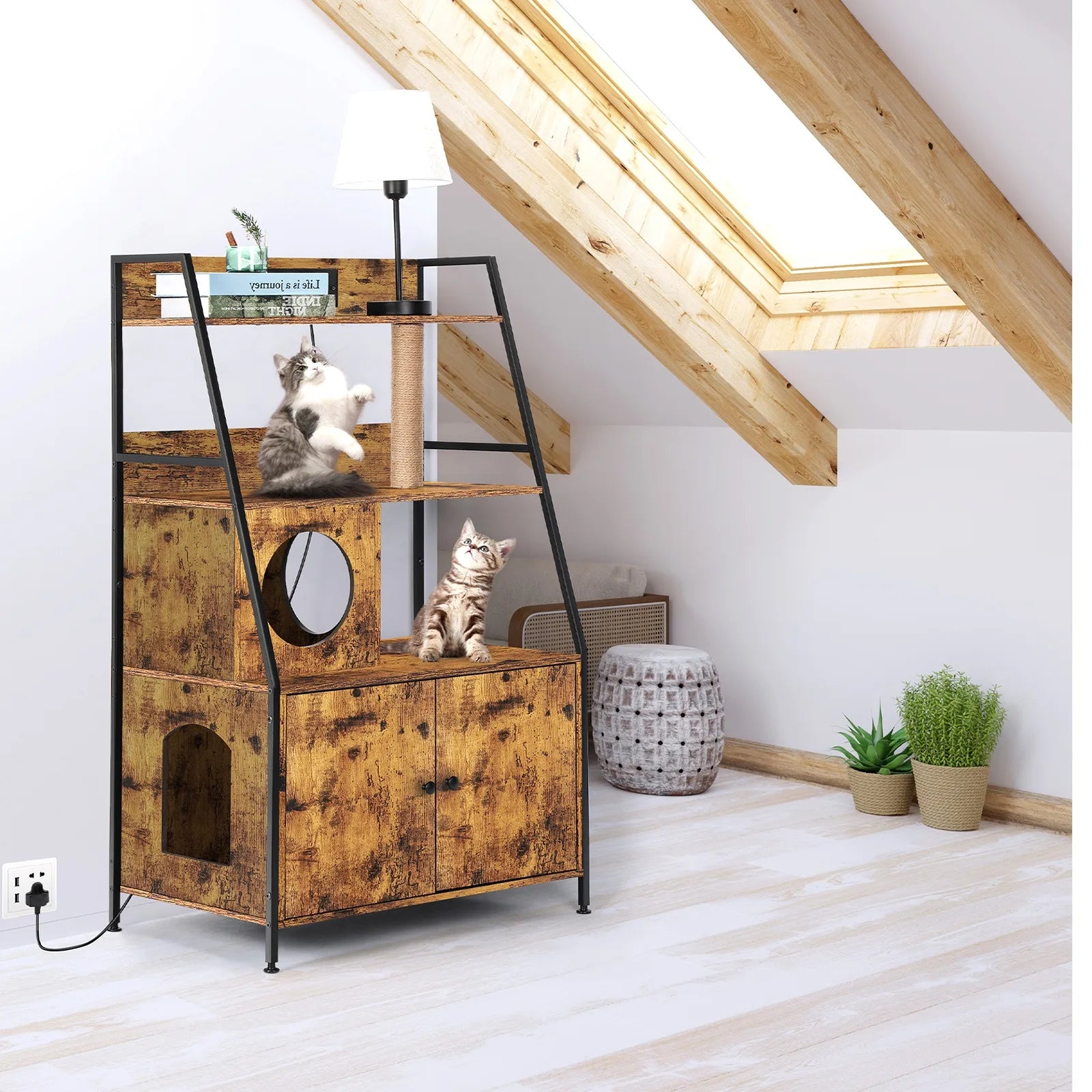 Cat Litter Box Enclosure
