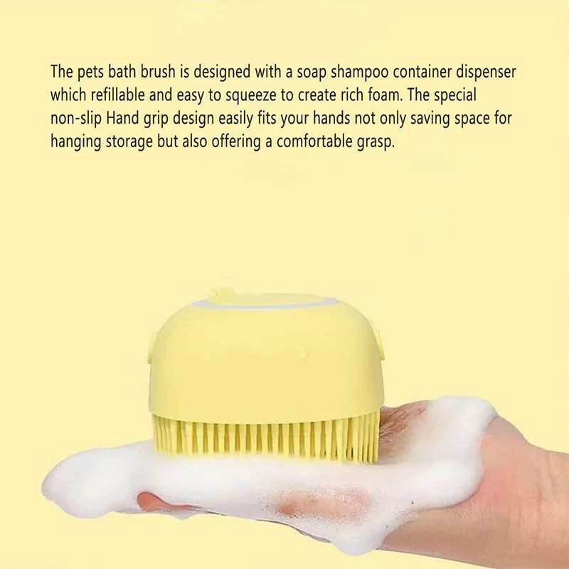 Bathing Brush with Soap Dispenser