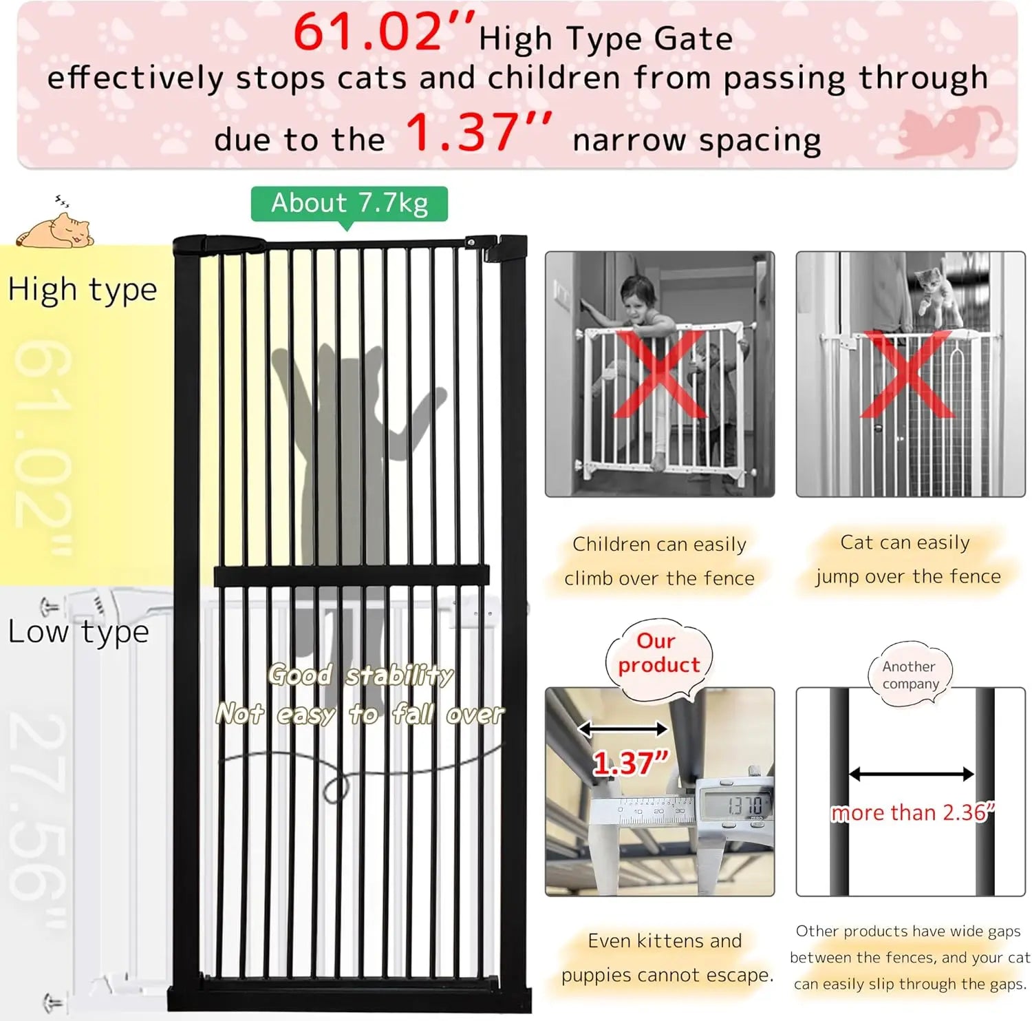 Extra Tall Pet Gate