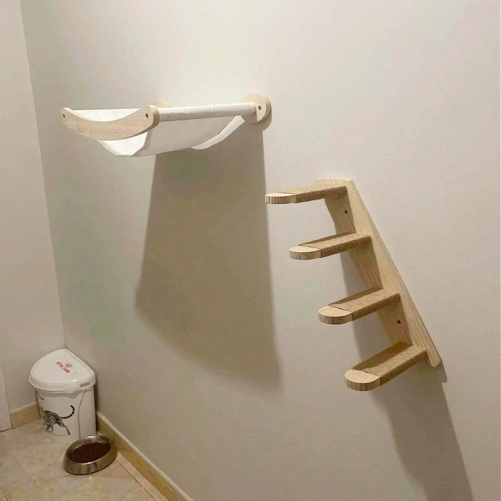 Cat Hammock and Stairway