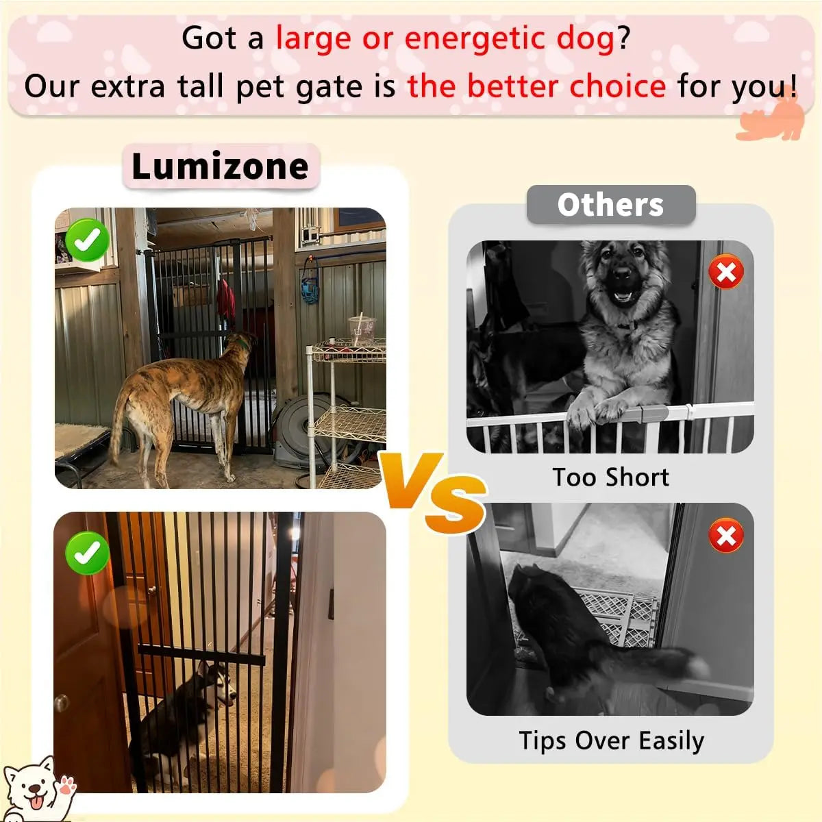 Extra Tall Pet Gate