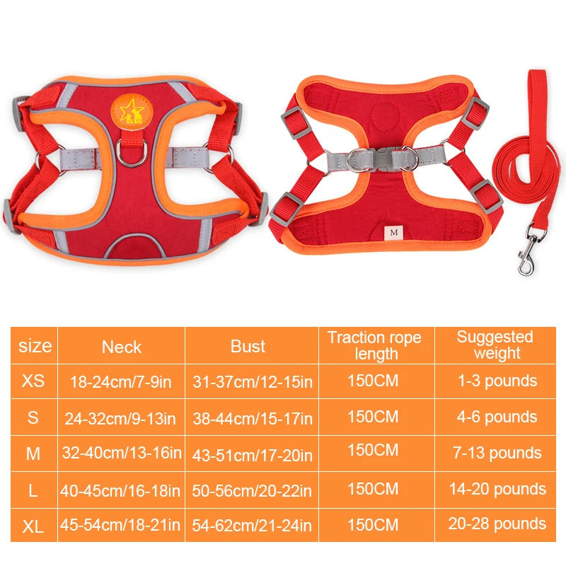 S/M Dogs Harness Vest