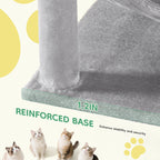 44In Cat Tree Tall Tower