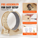 Wooden Cat Exercise Wheel