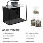 Ultra-Clear Rimless Aquarium Kit
