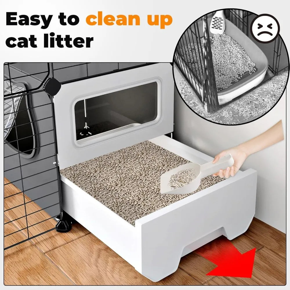 Cat Enclosure/Litter Box