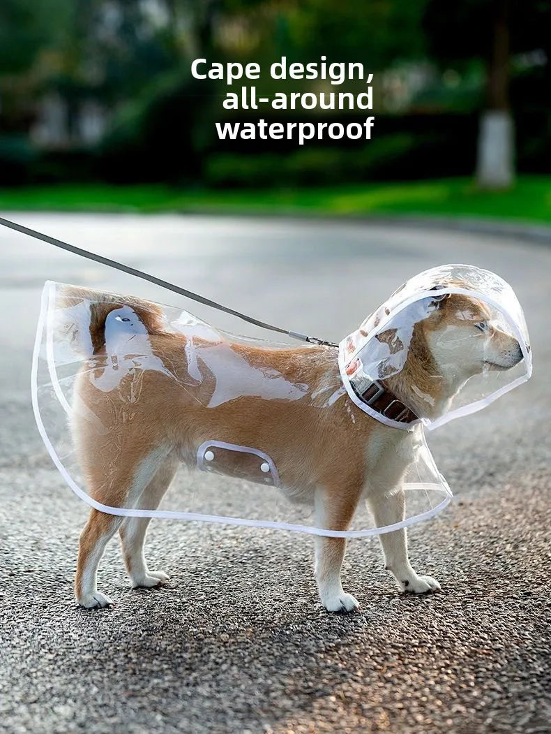 Pet Raincoat Windproof Clothing