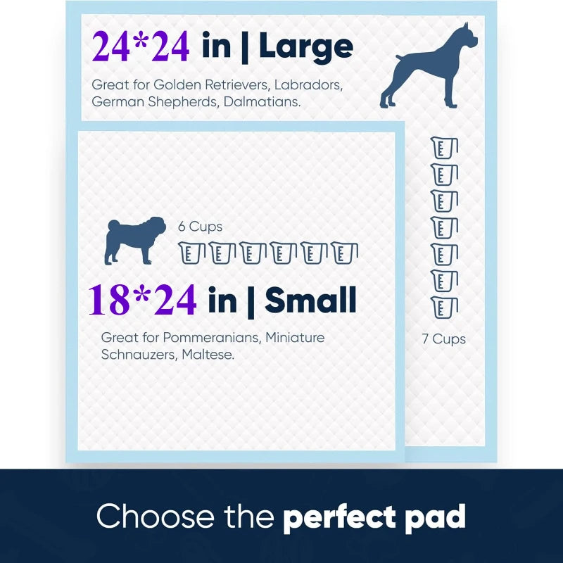 100/50/40PCS Dog Pee Pads