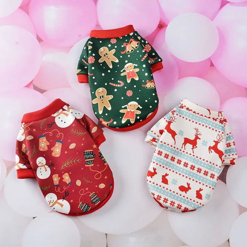 Cute Print Cat Clothes Suit