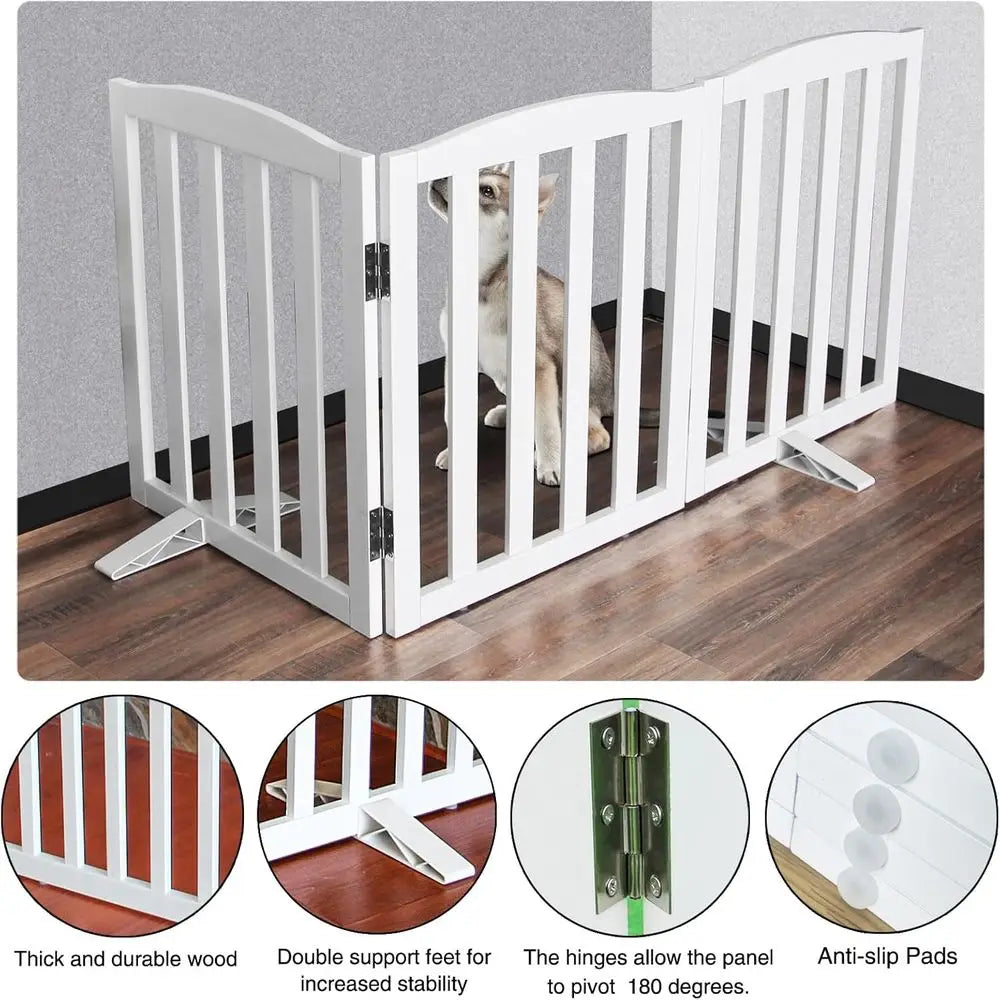 Freestanding Indoor Dog Gate