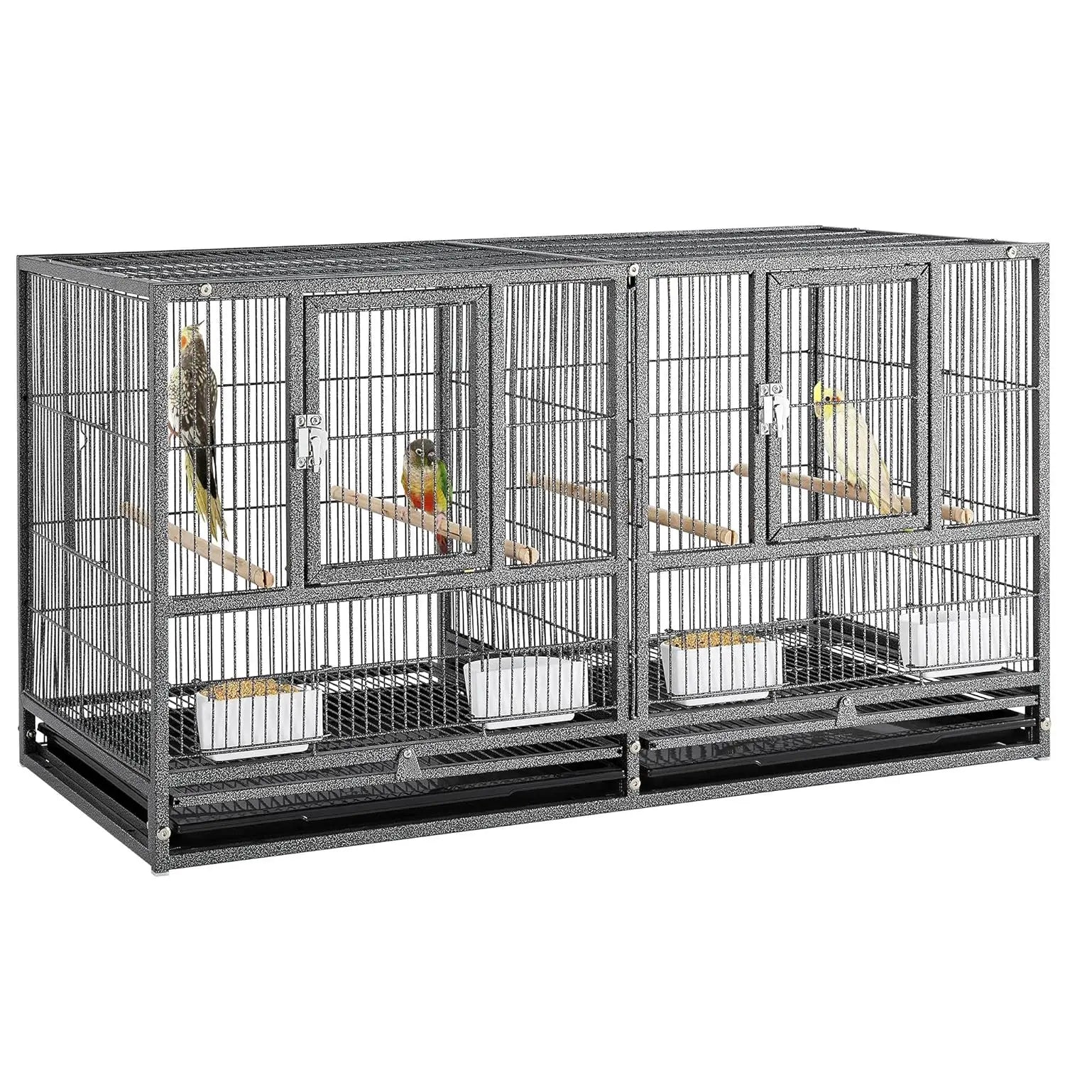 Stackable Bird Cage Breeder