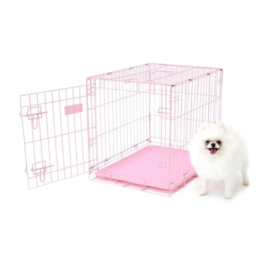 Pink Secure and Compact Crate, Small