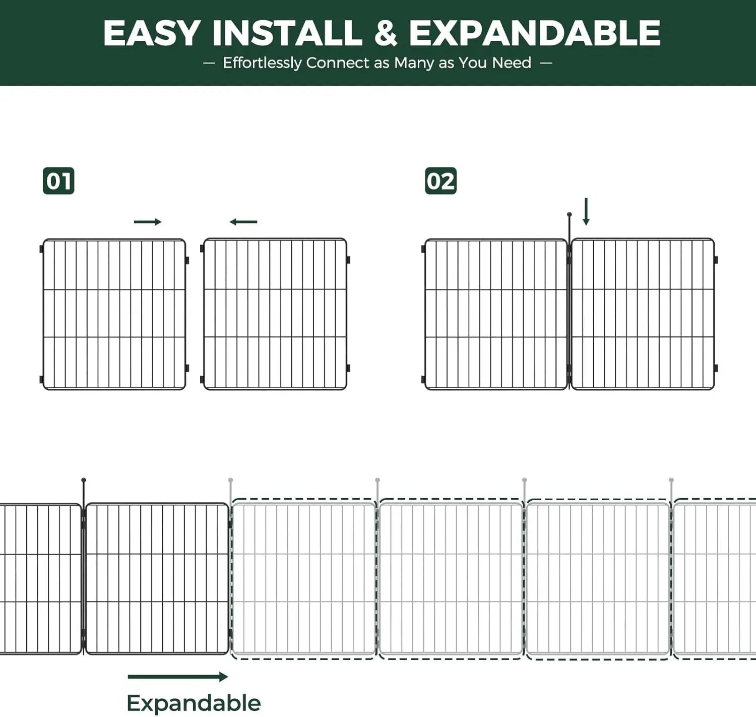 Expandable Dog Playpen
