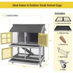 Rabbit Hutch Indoor/Outdoor