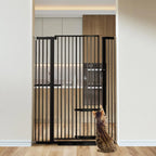 Tall Cat Gate with Pet Door