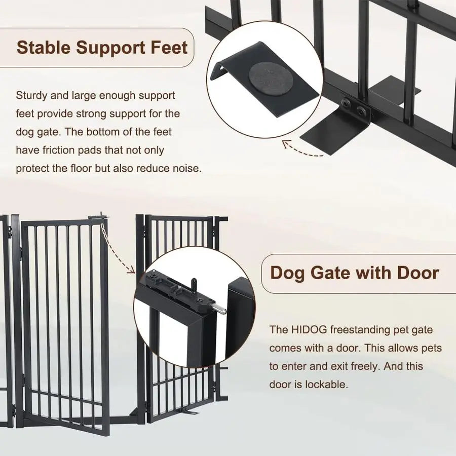 Freestanding Dog Gate