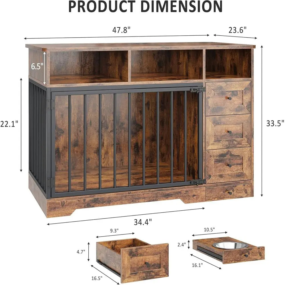Multi-Functional Dog Crate