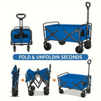 Wagon Cart Foldable Heavy Duty
