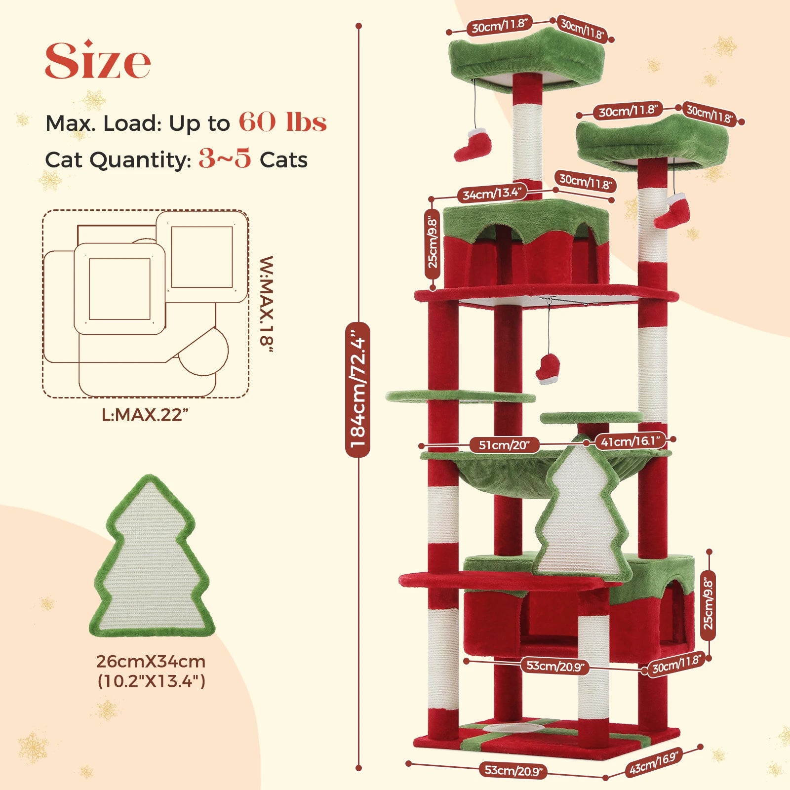 Christmas Cat Tree