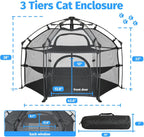 Pop-Up Cat Enclosure Tent