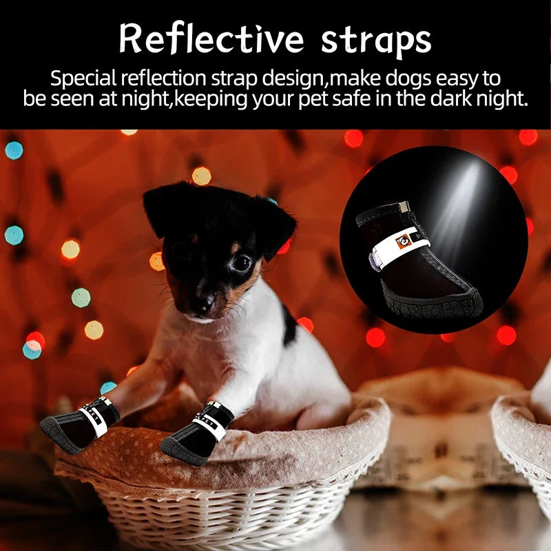 Dog Shoes Non-Slip Thick Plush Protection