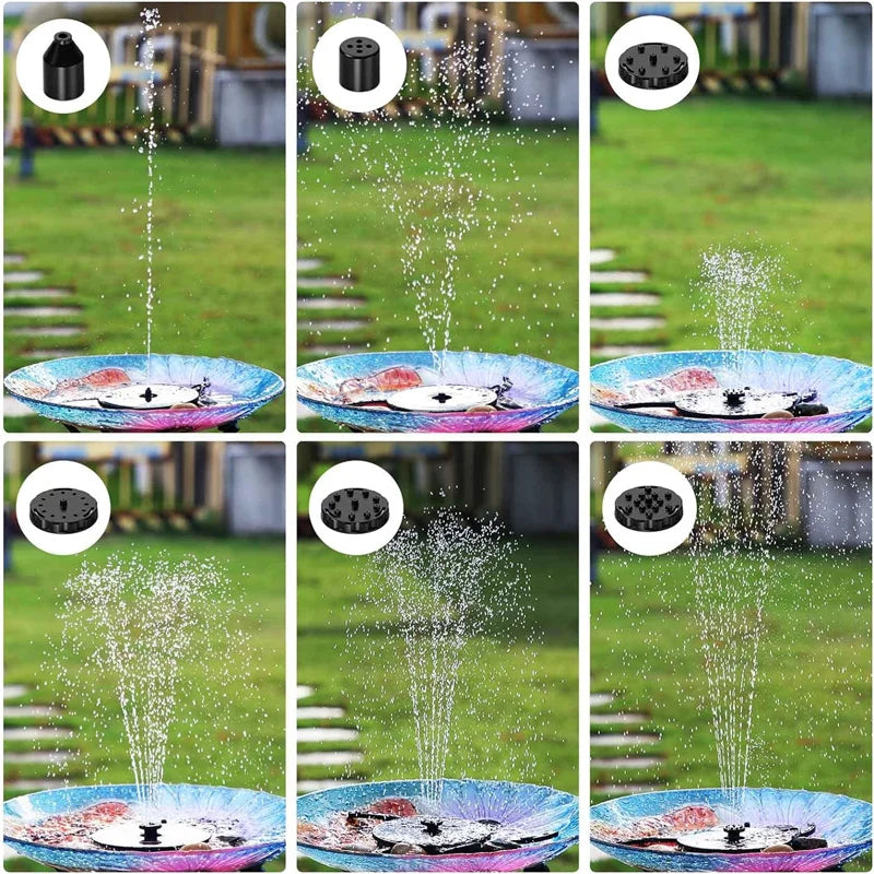 DIY solar fountain pump