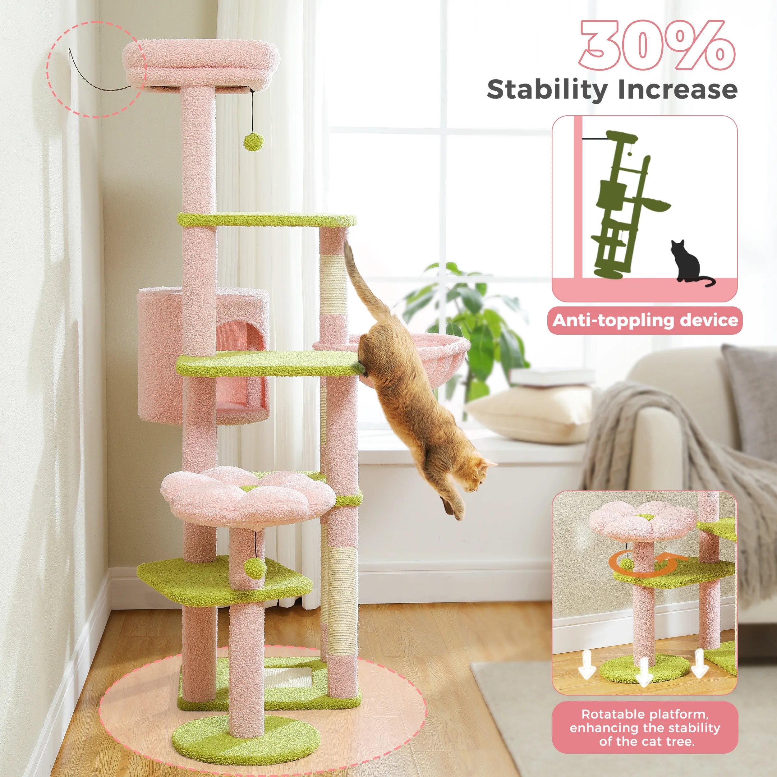 Multi-Level Cat Tree
