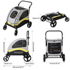 Pet Stroller for 2 Dogs