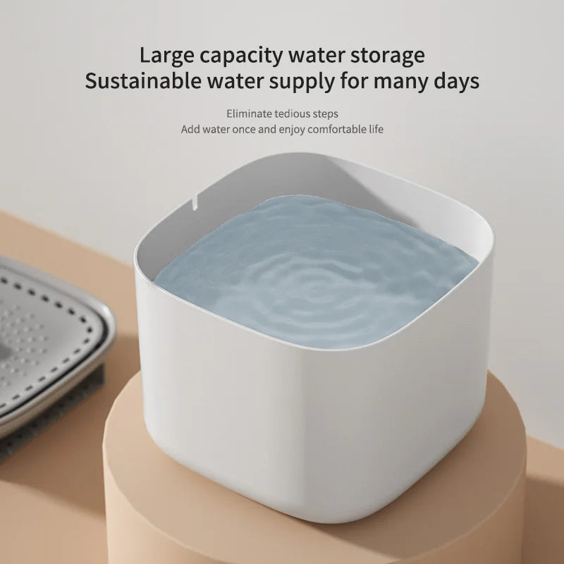 Filter-Water Fountain Auto Recirculate