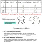 Autumn Winter Pet Clothes