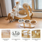 Raised Cat Feeder