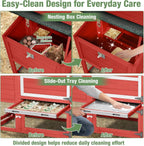 Mobile Chicken Coop with Wheels