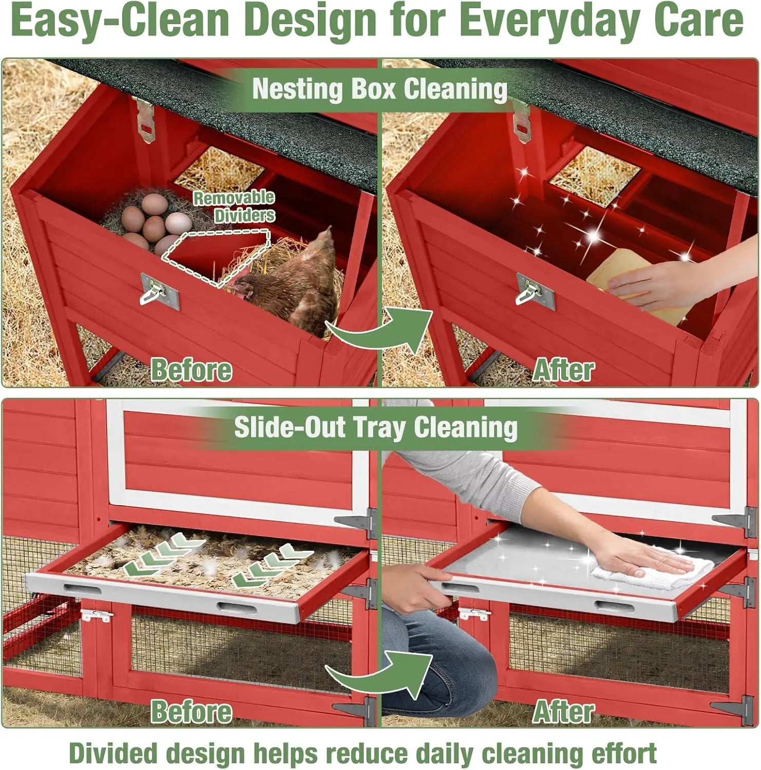 Mobile Chicken Coop with Wheels