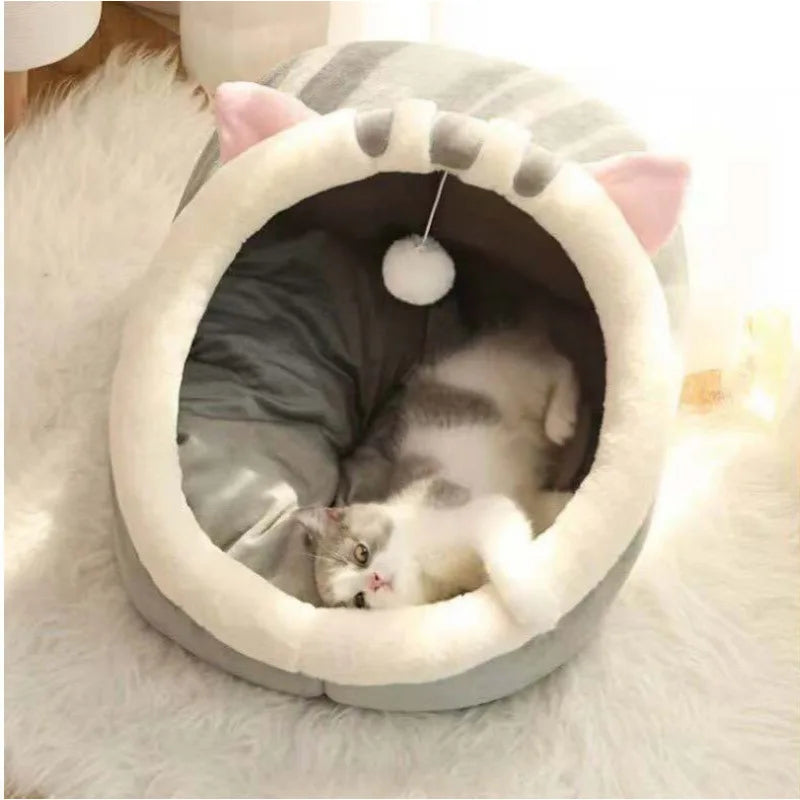 Cozy Cat Bed House Cave