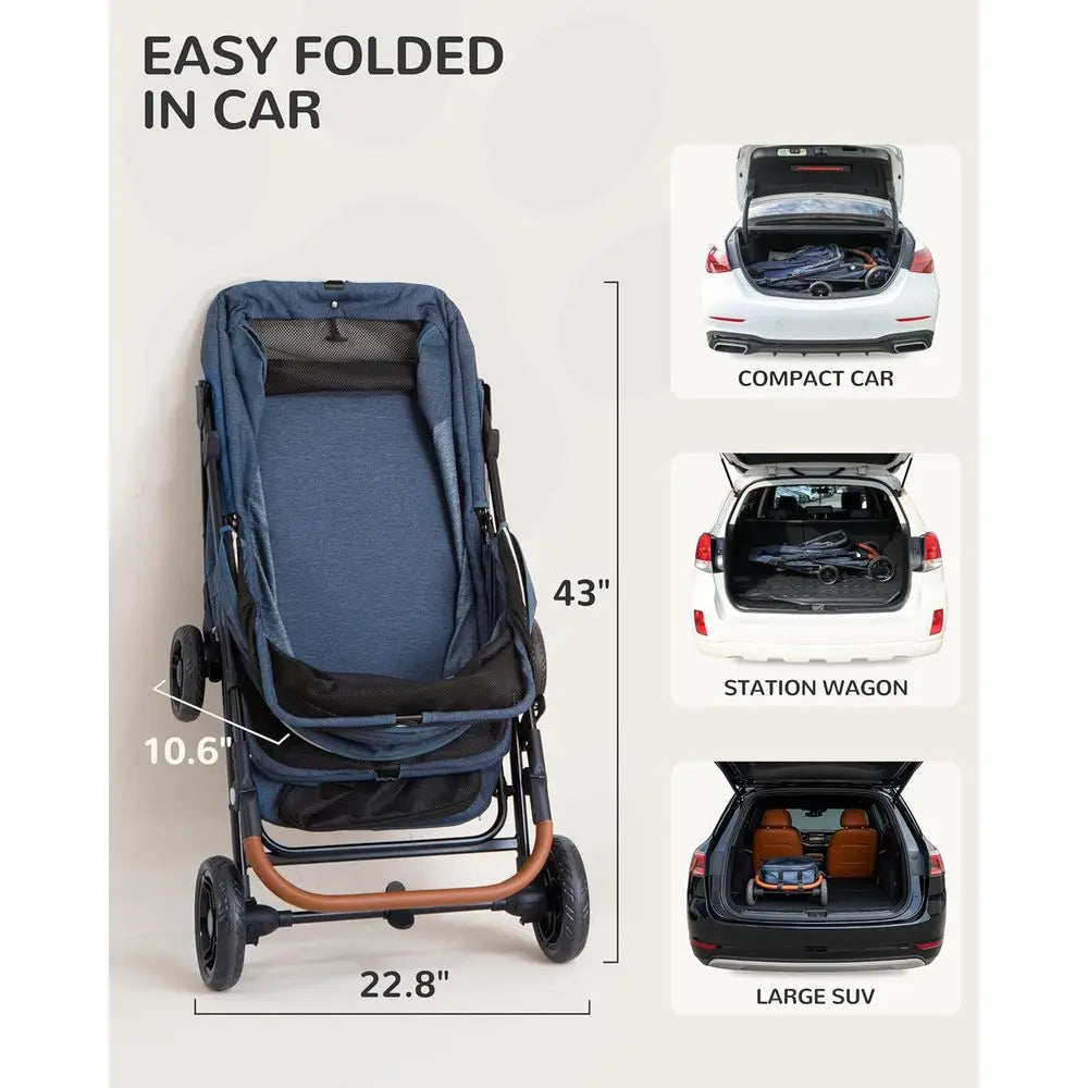 XL Foldable Pet Stroller