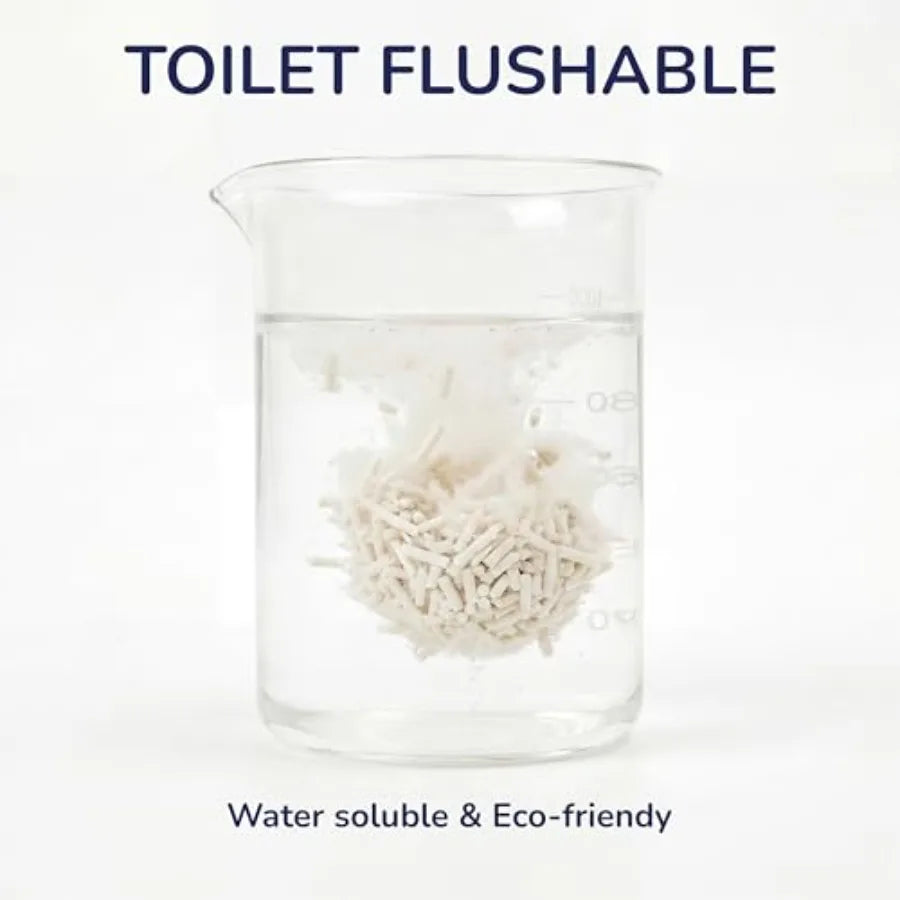 Fast Clumping Flushable Natural