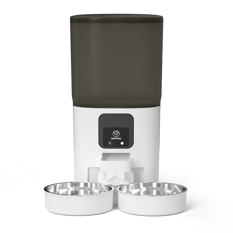 Cat double bowl smart feeder
