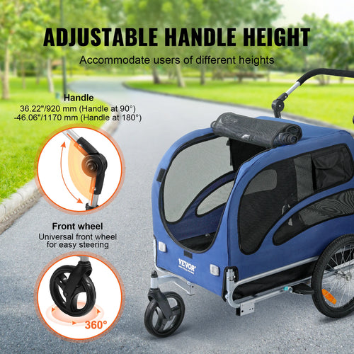 100 lbs. Dog Bike Trailer