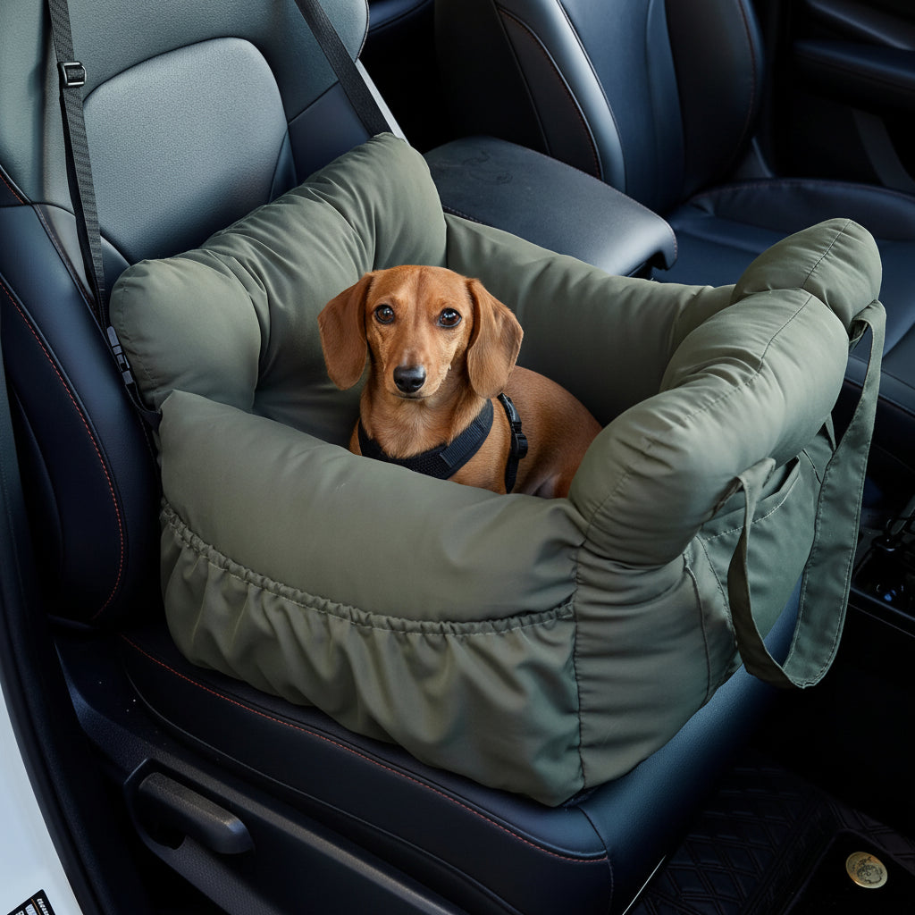 Dog Car Seat with Safety Belt