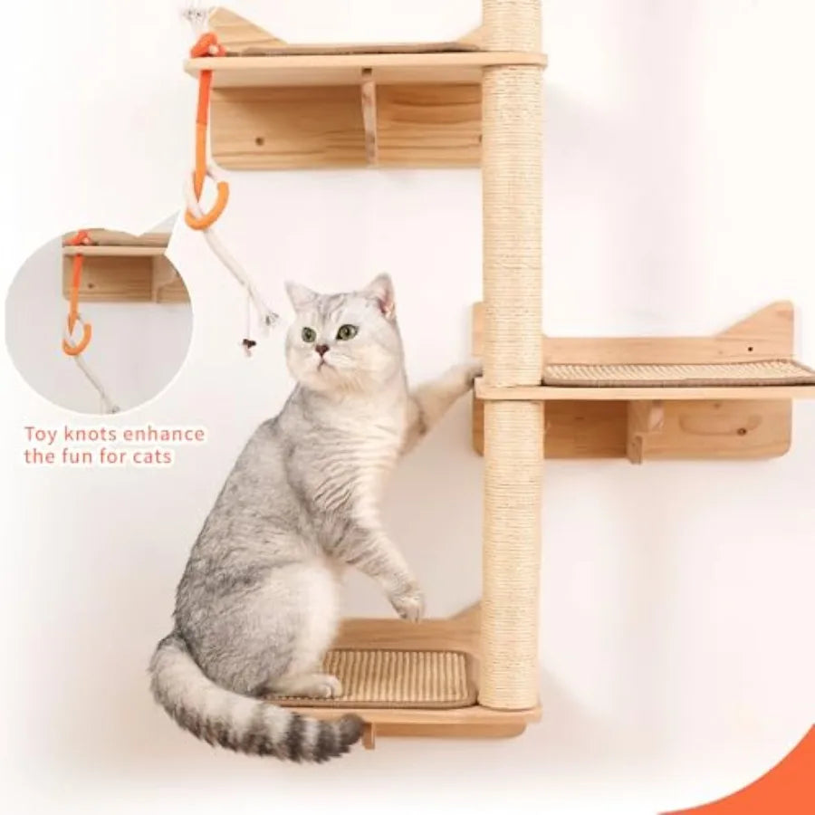 Wall Mounted Cat Tree