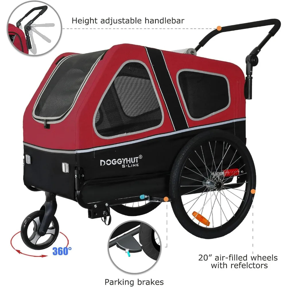 S-Line XL Dog Bike Trailer/Stroller