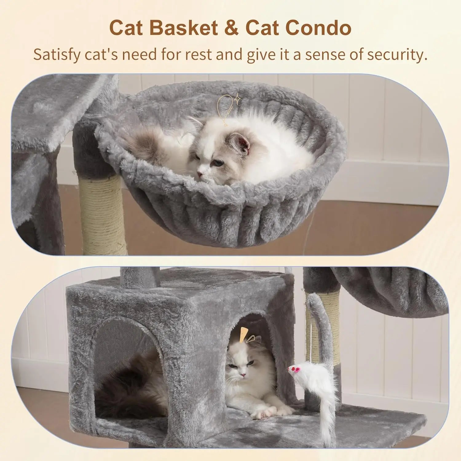 Cat Tree with Toy