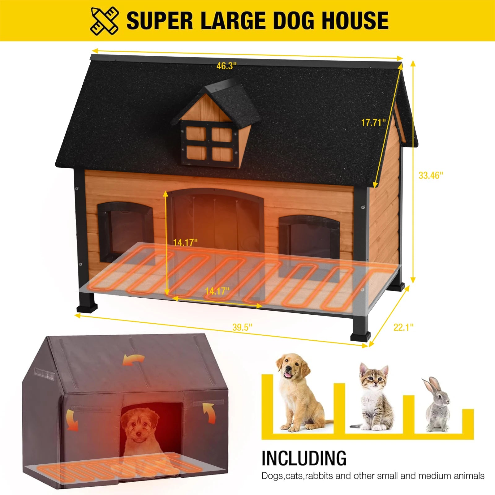Heated Insulated Dog House