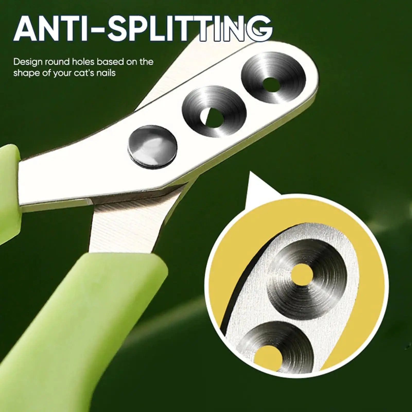 Nail Scissors for Small Pets Safe Dog & Cat Grooming Tool