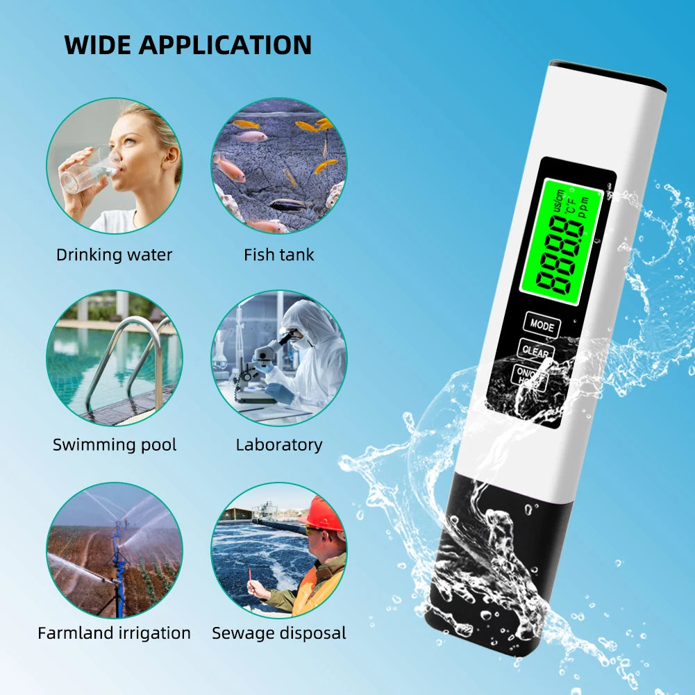 4 in 1 Digital Water Tester