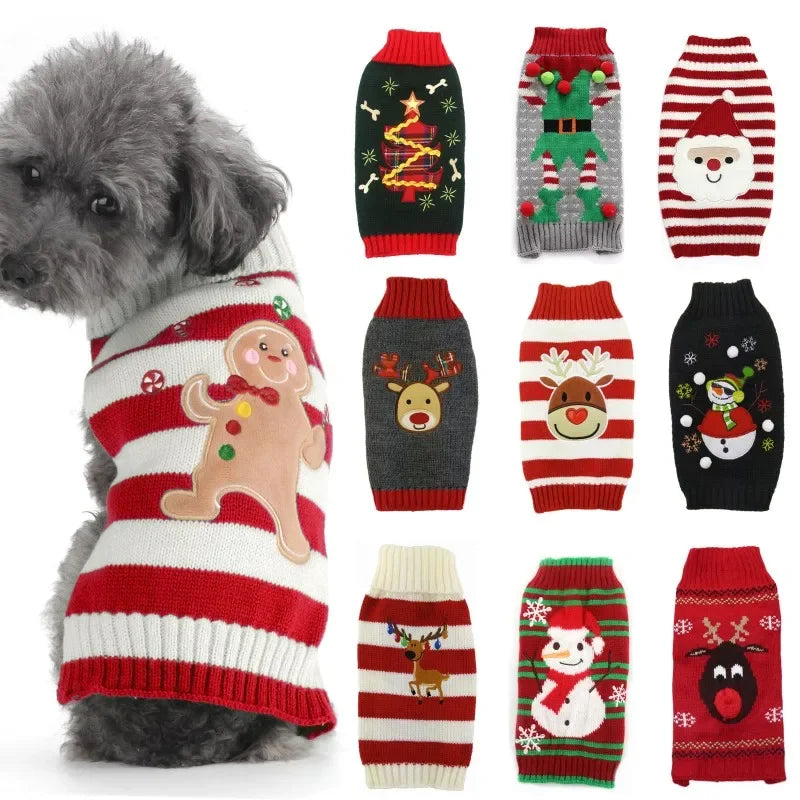 Dog Sweater Winter Warm