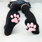 1 Pair 3D Cat Paw Socks