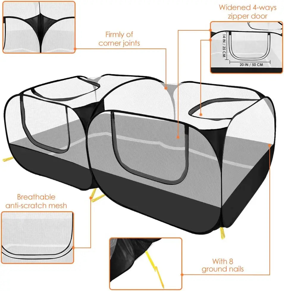 Pet Playpen/Detachable Bottom