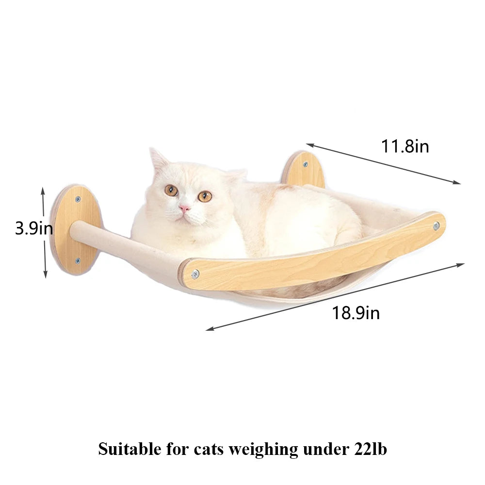 Cat Climbing Shelf, Wall Mounted